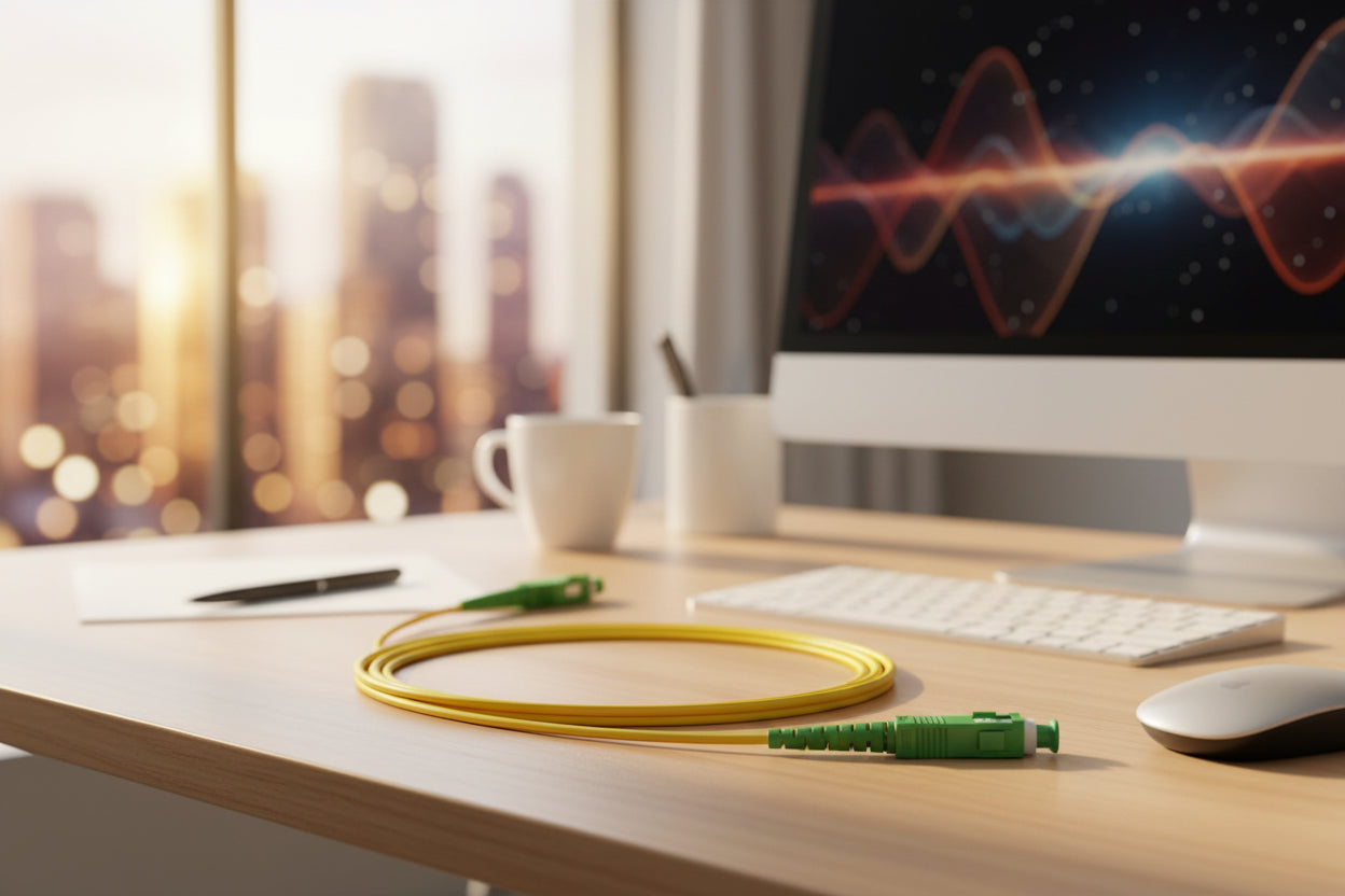 SC/APC - SC/APC 1M PATCH LEADS SINGLE MODE