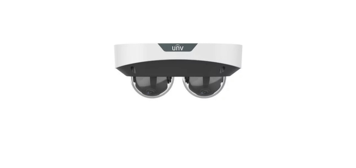 Uniview UNV 2MP LightHunter Dual Lense Fixed Dome IP Camera 2.8mm | IPC3222SS-ADF28K-I1