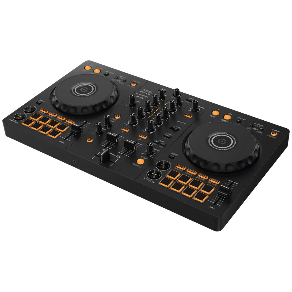 Pioneer DDJ-FLX4 2-channel DJ controller for multiple DJ applications (Black)